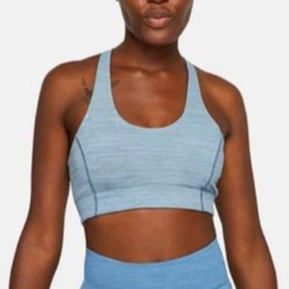 Outdoor Voices Doing Things Bra in Slate